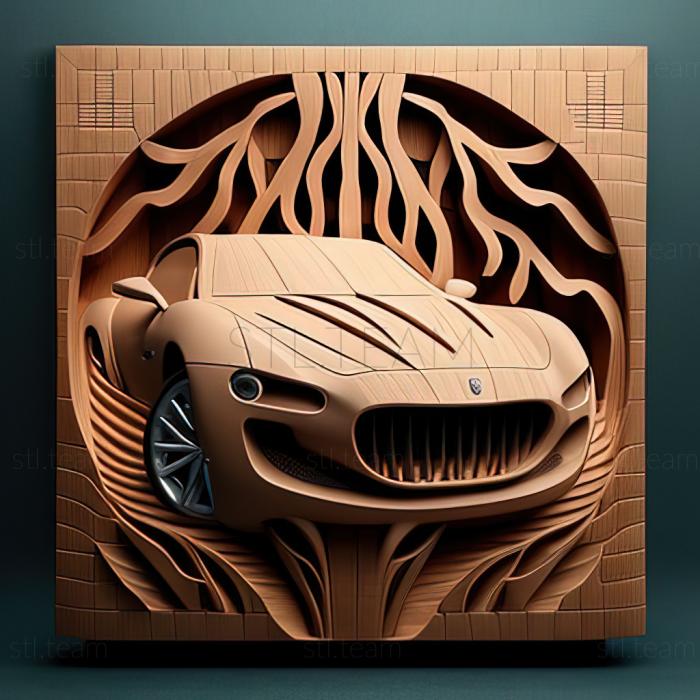3D модель Переворот Maserati (STL)